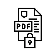 Icon of a blue document page silhouette representing Page Maker